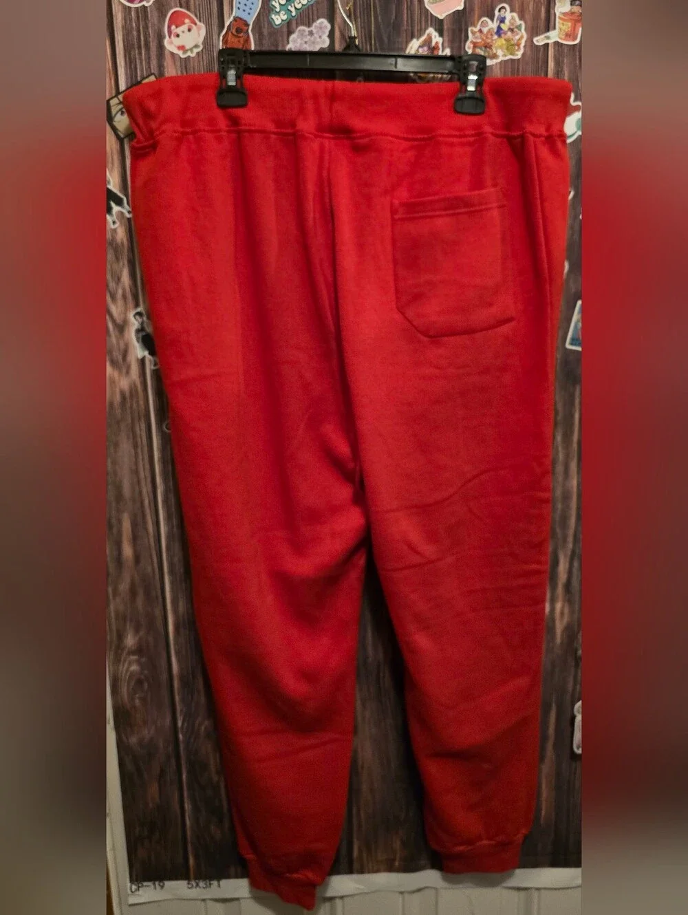 Red QUEEN Graphic Sweatpants